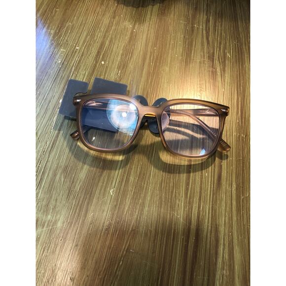 Universal Thread NEW Brown Rectangular Blue Light Reader Glasses 2.00 Strength - Picture 1 of 4